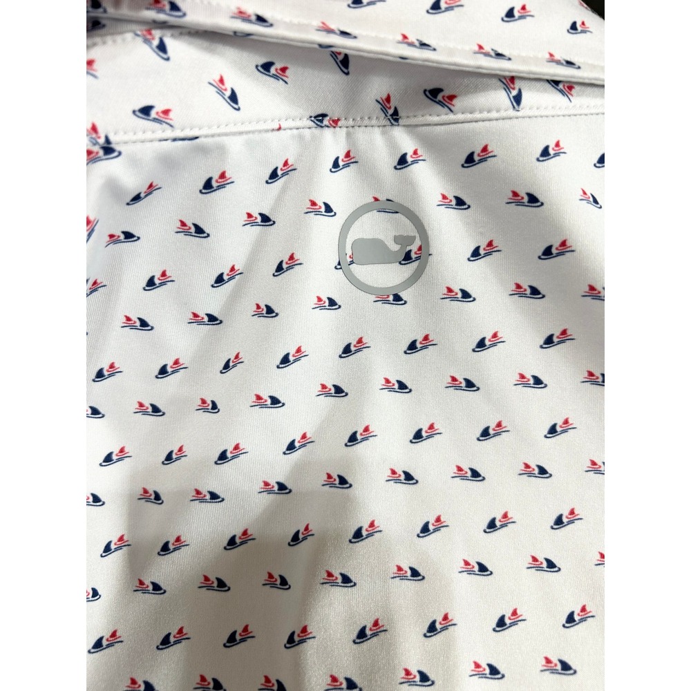 Vineyard Vines‎ Shirt Bundle/2 Mens M Multicolor Plaid Tucker & Sailboat Polo - Picture 14 of 16